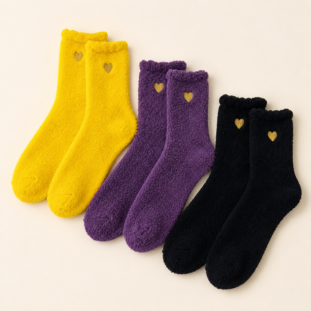 Bright & Bold — 3-Pair Sock Bundle